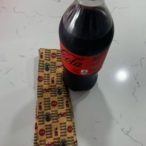 Vintage Coke Cola neck tie never worn still has the tie tag.